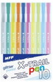 MFP X-trail GLITTER + PASTEL - sada 10 ks
