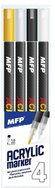 MFP akrylové 1 mm - sada 4 ks - Markers