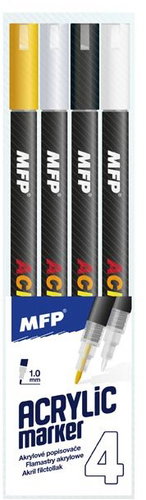 MFP akrylové 1 mm - sada 4 ks - Markers - Main image