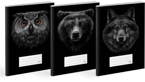 MFP Lux A5 540 ANIMAL - set 3 ks - Exercise Book - Main image