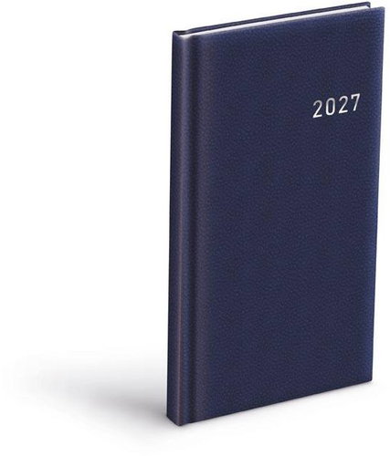 MFP 2027 T806 PVC tmavě modrý 90 × 170 mm - Planner - Main image