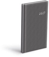 MFP 2027 T806 PVC tmavě šedý 90 × 170 mm - Planner