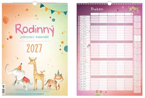 MFP 2027 Family - Wall Calendar - Main image