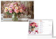MFP 2027 Flowers - Desk Calendar