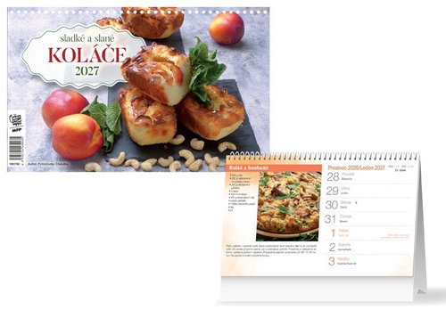 MFP 2027 Sweet and Savoury Pies - Desk Calendar - Main image