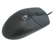 Myš Logitech B69 OPTICKÁ - černá, PS/2+USB