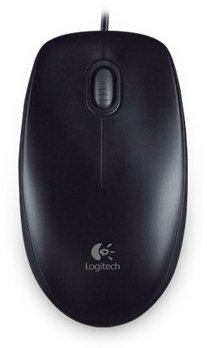 Logitech B100 Optical USB Mouse Black - Mouse - Main image