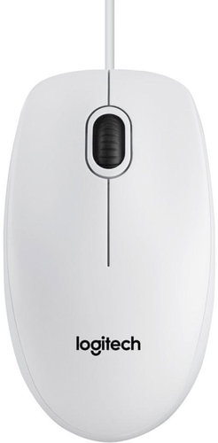 Logitech B100 Optical USB Mouse white - Mouse - Main image