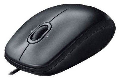 Logitech Mouse M100 black - Mouse - Main image