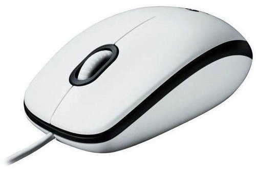 Logitech Mouse M100 White - Mouse - Main image
