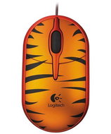 Myš Logitech Mini mouse tygří vzor (Tiger) optická, USB - Mouse