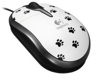 Myš Logitech Mini mouse psí stopa (Spot) optická, USB - Mouse
