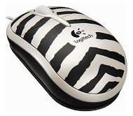 Myš Logitech Mini mouse zebra (Zebra) optická, USB - Myš