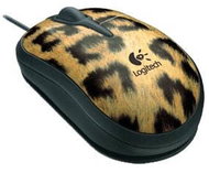 Myš Logitech Mini mouse leopard (Leopard) optická, USB - Mouse