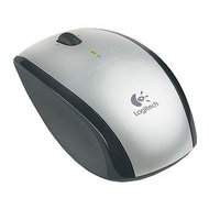 bezdrátová, Myš Logitech LX5 Cordless Optical mouse modrá (blue) optická, PS/2 + USB - Mouse