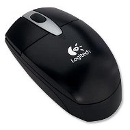 Myš Logitech Cordless Optical Mouse For Notebook stříbrná (silver), USB - Mouse
