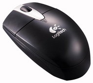 Myš Logitech V200 Cordless Notebook Mouse černá (black) bezdrátová optická, USB - Myš