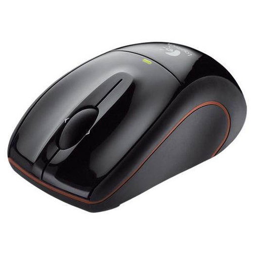 Logitech V450 Nano Cordless Notebook Laser Mouse černá - Mouse - Main image