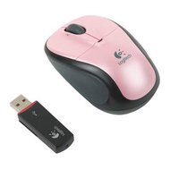 Logitech V220 Cordless Notebook Mouse růžová  - Mouse