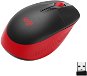 Logitech Wireless Mouse M190, Red - Myš