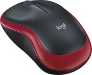 Logitech M185 Wireless Mouse - piros - Egér