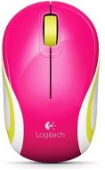 Logitech Wireless Mini Mouse M187 Peppermint Crush, ružová - Myš