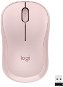 Logitech Wireless Mouse M220 Silent - rosa - Maus