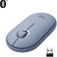 Logitech Pebble M350 Wireless Mouse, džínsová - Myš