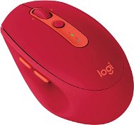 Logitech Wireless Mouse Silent M590 piros - Egér