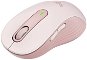 Logitech Signature M650 L Wireless Mouse Rose - Maus
