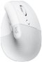 Logitech Lift Vertical Ergonomic Mouse for Mac Off-white - Egér