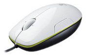Logitech LS1 Laser Mouse White-Green - Mouse