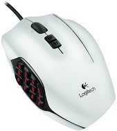 Logitech G600 MMO Gaming Mouse bílá - Herní myš