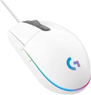 Gaming-Maus Logitech G203 Lightsync - weiß - Herní myš