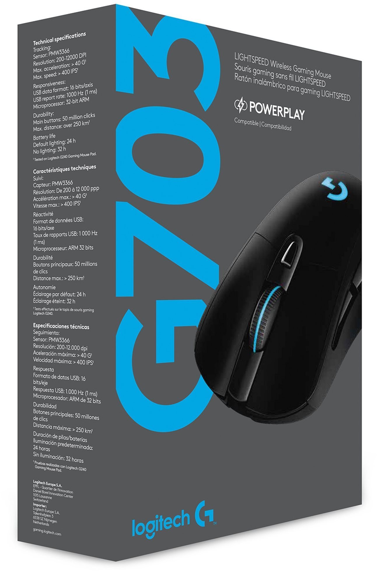 G703 lightspeed best sale