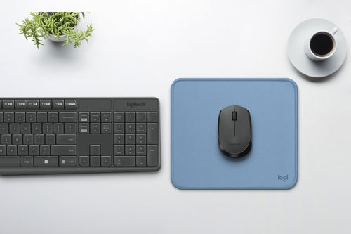 Logitech Mouse Pad Studio Series - Blue Grey - Mouse Pad