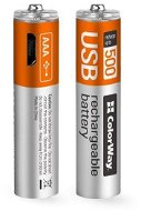 ColorWay AAA 400mAh 2ks - Nabíjecí baterie