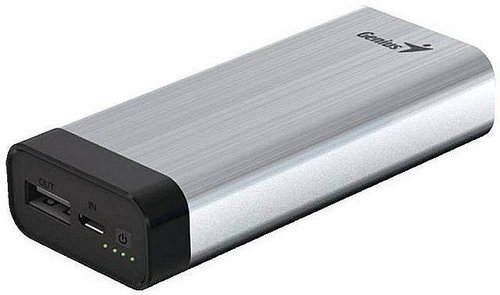 Genius Power Bank ECO-U527 silver Main image Genius Power Bank ECO-U527 silver - Power Bank - Main image