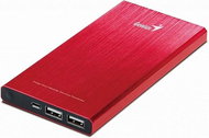 Genius Power Bank ECO-U1200 red - Power Bank