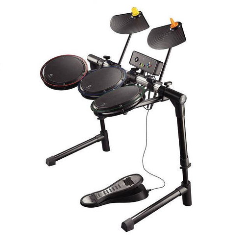 Logitech Wireless Drum Controller Xbox 360 Main image Logitech Wireless Drum Controller Xbox 360 - Game Controller - Main image
