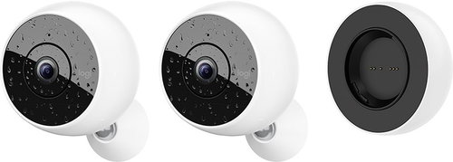 Logitech Circle 2 Bundle 2x Wire-Free + 1x Battery - IP Camera - Main image