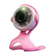Webkamera Saitek Expressions + sluchátka s mikrofonem PZ53 růžová (pink), senzor 0,3Mpix, USB2.0 - -