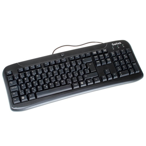 Saitek  Compact CZ černá - Keyboard - Main image