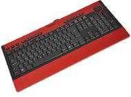 Saitek K120 slim CZ red - Keyboard