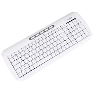 Keyboard Saitek Ultra Slim CZ white - Keyboard