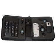 Saitek Notebook Travel Kit - optická myš + numerická klávesnice + USB hub + síťový kabel RJ45 + cest - Mouse