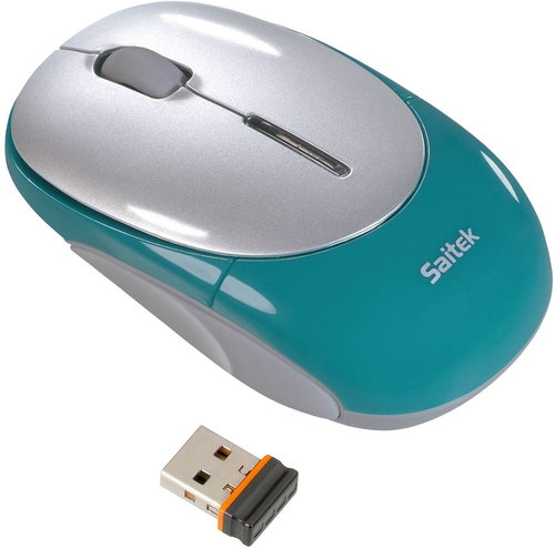 SAITEK M100X Nano turquoise - Gaming Mouse - Main image