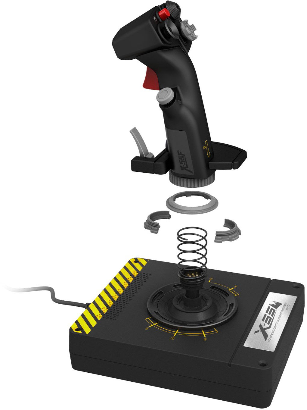 Saitek Pro Flight X55 Rhino H.O.T.A.S. System - Joystick | Alza.cz