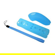 MAD CATZ Wii Skinz modrý - Silicone Sleeve