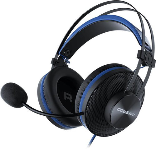 Cougar Immersa Essential CNC blue - Gaming Headphones - Main image